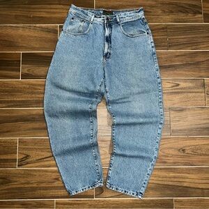 Vintage 90s Baggy Jeans Loose Skater Casual Indie Structure Jeans